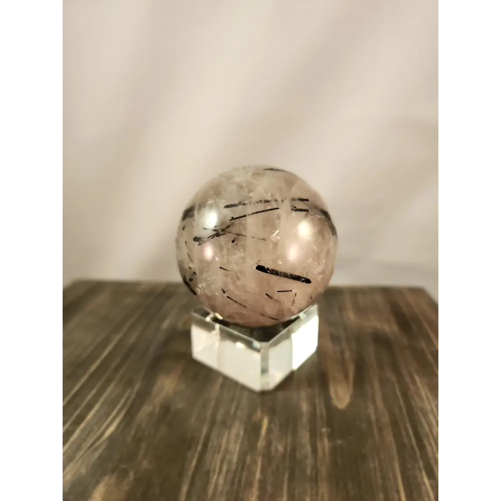 š¤ Black Tourmaline in Quartz Spheres ⨠- 2 - Spheres