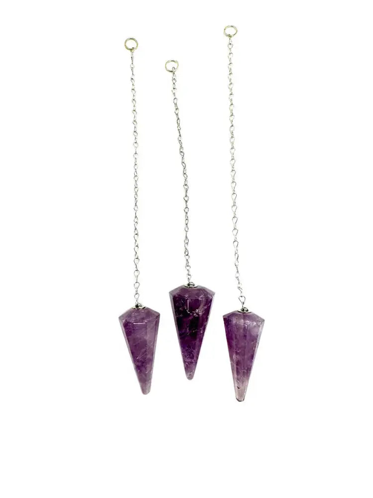 💎✨ Unlock the Mystical Wisdom of Our Amethyst Pendulum! – Rainbows of Intuitive Power and Spiritual Clarity 🌈🔮