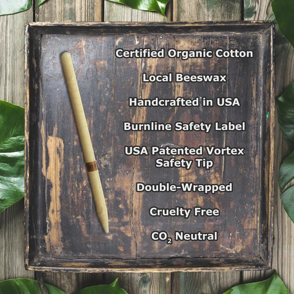 🐝✨ Unscented Beeswax Ear Candles by Doc Harmony – Pure Gentle Wellness (2-Pack) 🕯️ - Candles & Accessories