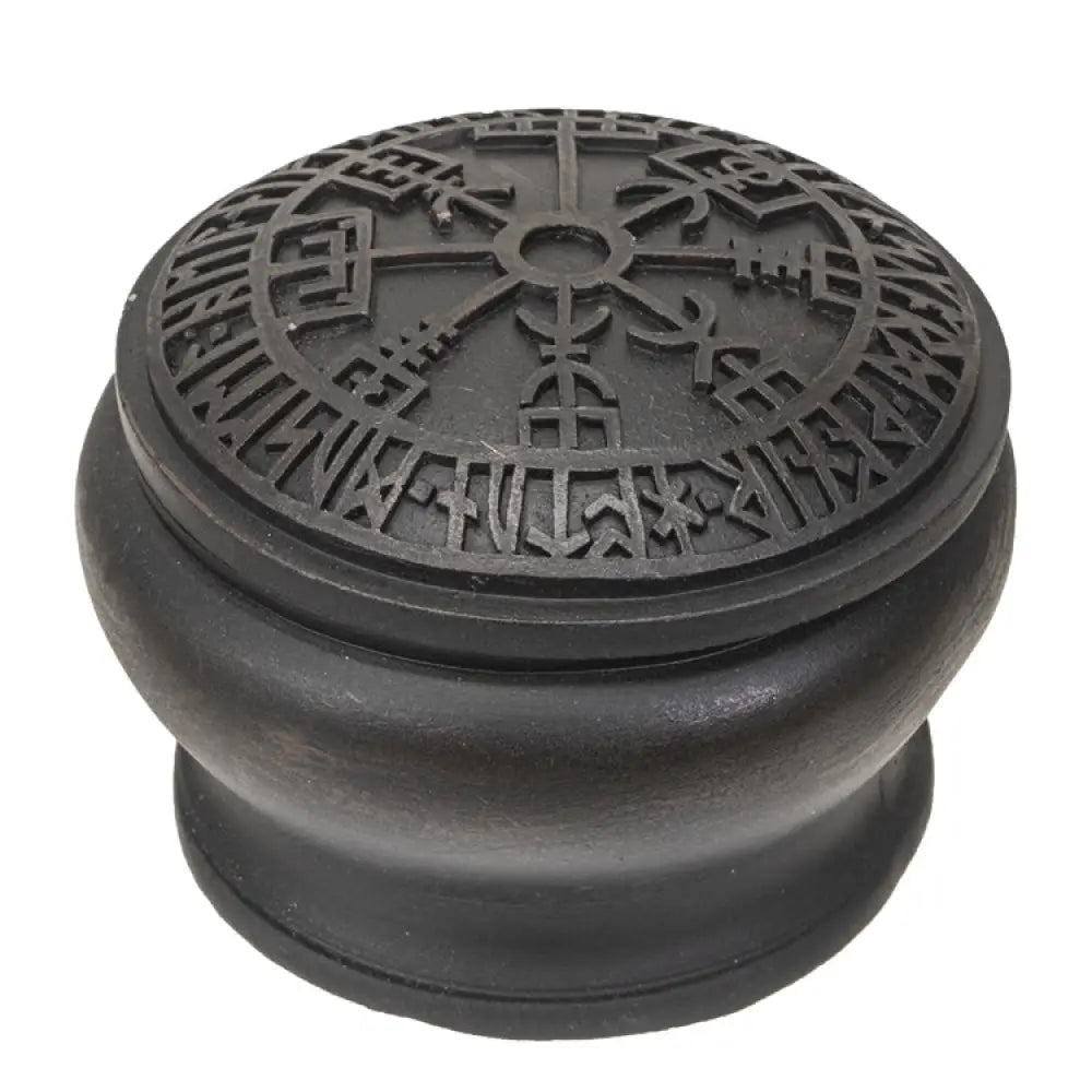 🧭✨ Vegvisir Box – Norse Protection Sacred Storage and Viking Magic! 🌟