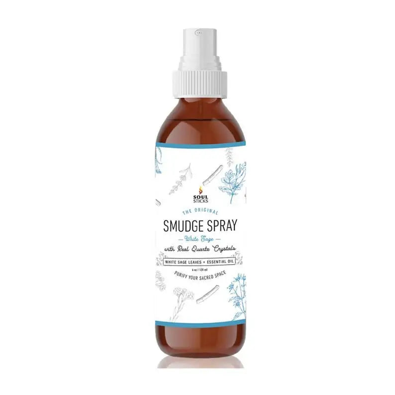 🤍🌿 White Sage Smudge Spray – Cleansing Renewal and Quartz Energy ✨