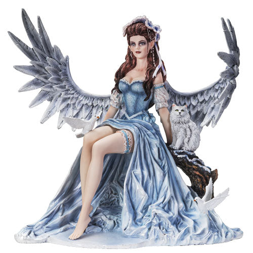 Winter Angel Fairy Statue - Statues