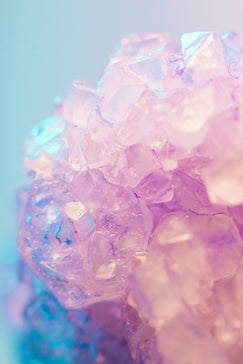 purple cyrstal quarts stone