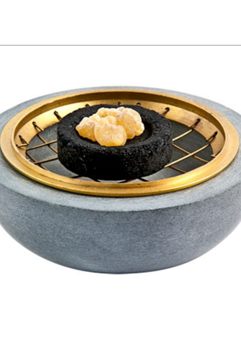 Charcoal, Ritual Sand and Resins