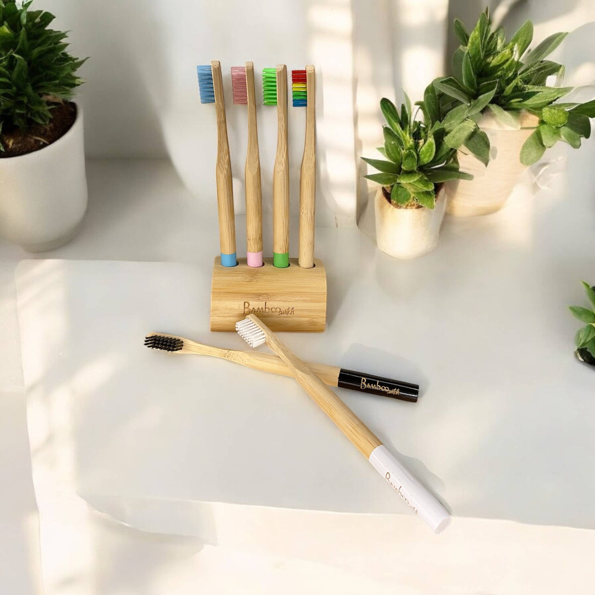 Adult Bamboo Toothbrush | Green