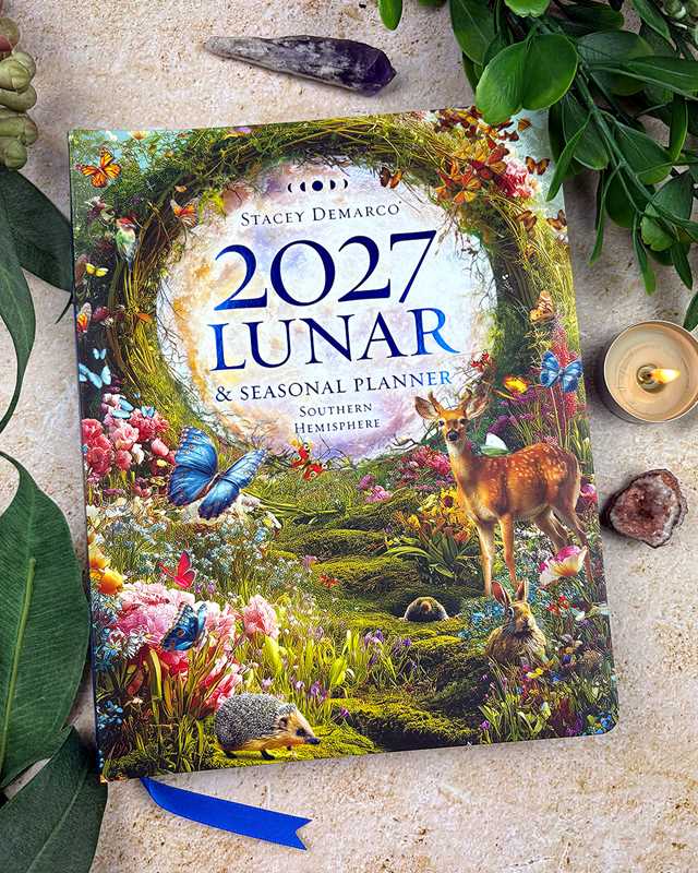 2027 Lunar and Seasonal Planner Calendar - Northern Hemisphere by Stacey  Demarco: Calendar; 216 pages / English