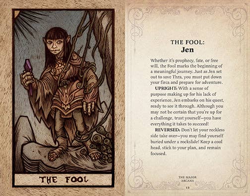 The Dark Crystal Tarot Deck and Guidebook (Official, 78 Cards) – Jim Henson’s Thra-Inspired Tarot in a Deluxe Gift Box