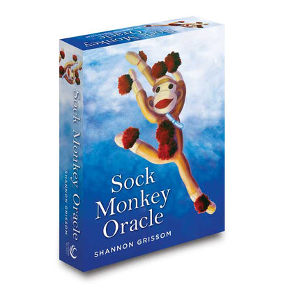 Sock Monkey Oracle by Shannon Grissom – Flashcards Set, 128 Pages, English, Playful Oracle Deck, Joyful Guidance, Self-Discovery, Inspiration, and Daily Reflection