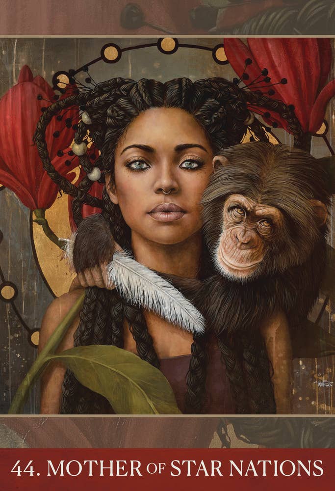 Shamanic Wisdom of the Divine Feminine (Medicine Heart Oracle #1) – 44-Card Oracle Deck + Booklet – by Alana Fairchild and Sophie Wilkins