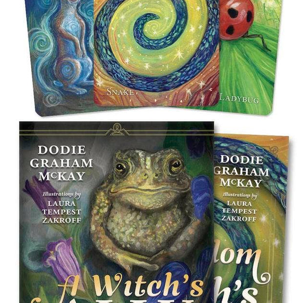 A Witch’s Ally Animal Familiars Oracle Deck – 48 Cards + Booklet – by Dodie Graham McKay and Laura Tempest Zakroff