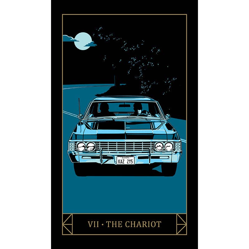 Supernatural Tiny Tarot Deck and Guidebook (78 Mini Cards and 128-Page Guidebook) – Miniature Tarot in a Decorative Tin