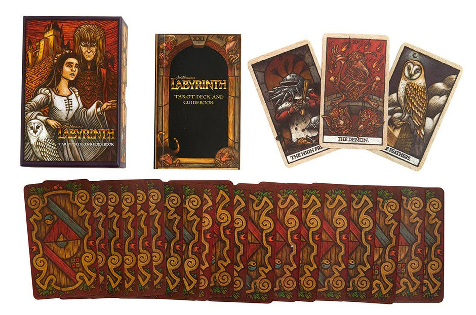 Labyrinth Tarot Deck and Guidebook (78 Cards and Guidebook) – Jim Henson’s Goblin City Meets Classic Tarot