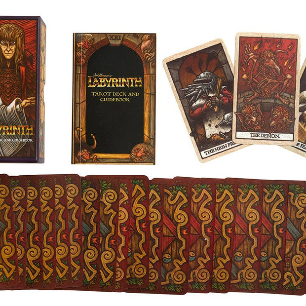 Labyrinth Tarot Deck and Guidebook (78 Cards and Guidebook) – Jim Henson’s Goblin City Meets Classic Tarot