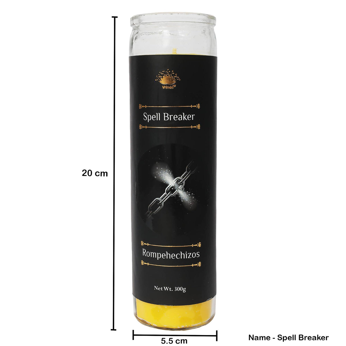 Spell Breaker 7 Day Ritual Candle (Frankincense and Myrrh, 8