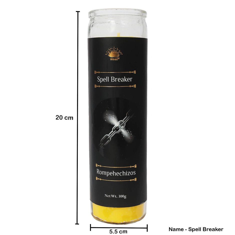 Spell Breaker 7 Day Ritual Candle (Frankincense and Myrrh, 8" x 2")