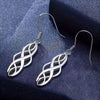 Celtic Knot Design Pendant Earrings – Elegant Minimalist Style (Daily Casual Wear) – .9
