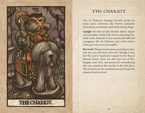 Labyrinth Tarot Deck and Guidebook (78 Cards and Guidebook) – Jim Henson’s Goblin City Meets Classic Tarot