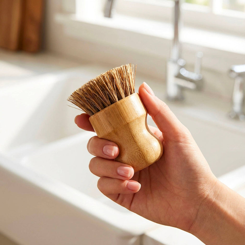 Bamboo Pot Scrubber | Kitchen