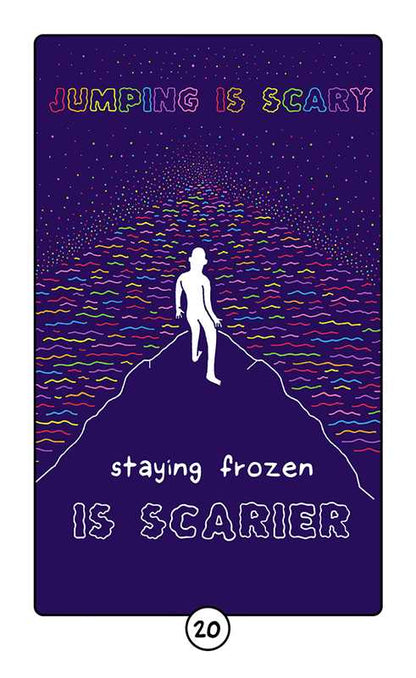 Rainbow Brainskull Oracle Deck by Ramin  Nazer: Mixed Media; 76 pages / English