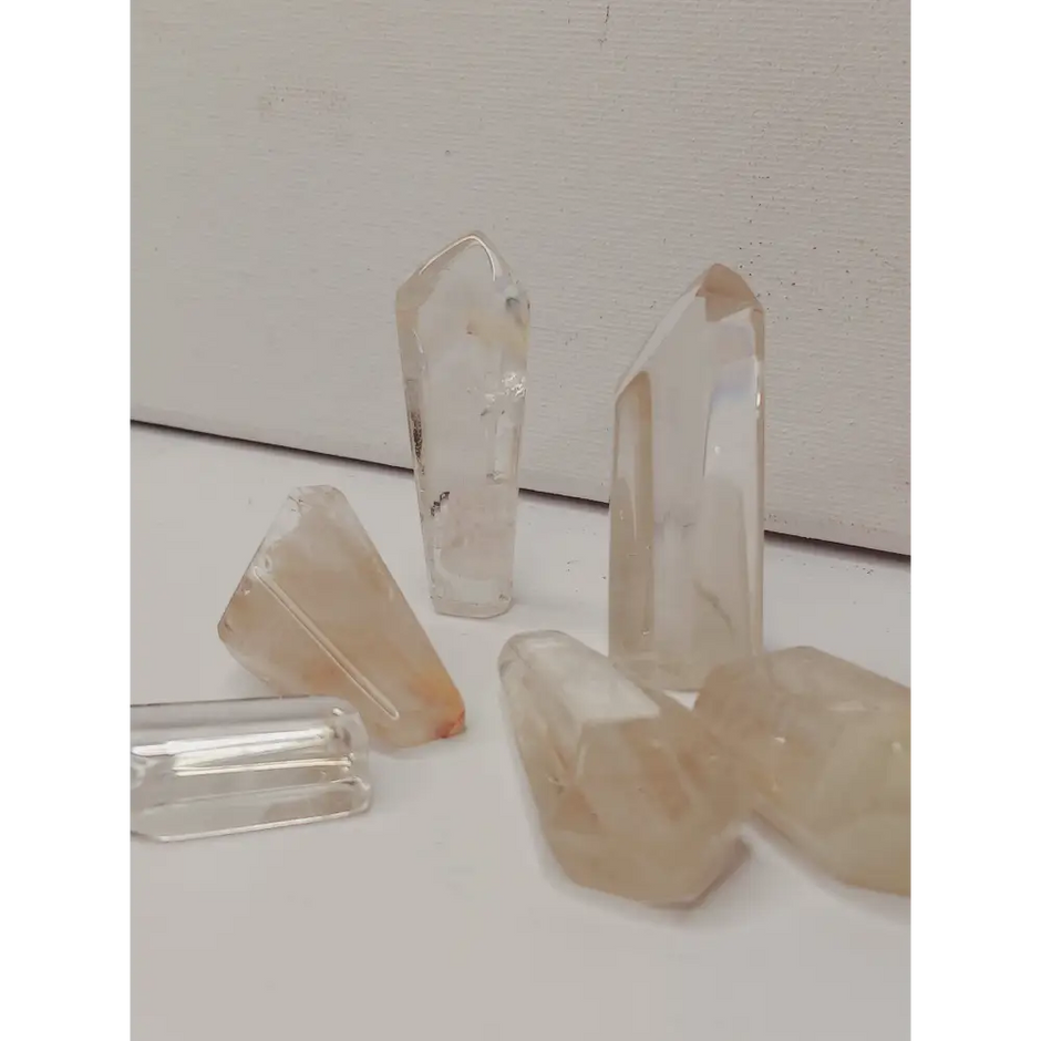 🌿✨ 1.5’’–2.5’’ Phantom & Garden Quartz Points – Mystical Layers & Nature’s Magic! 🌱 - Towers