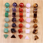 Crystal Platonic Solid Sets - Grid Working