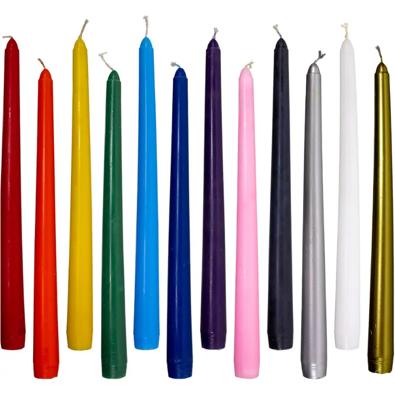 10’’ Ritual Taper Candles - Gold - Candles & Accessories