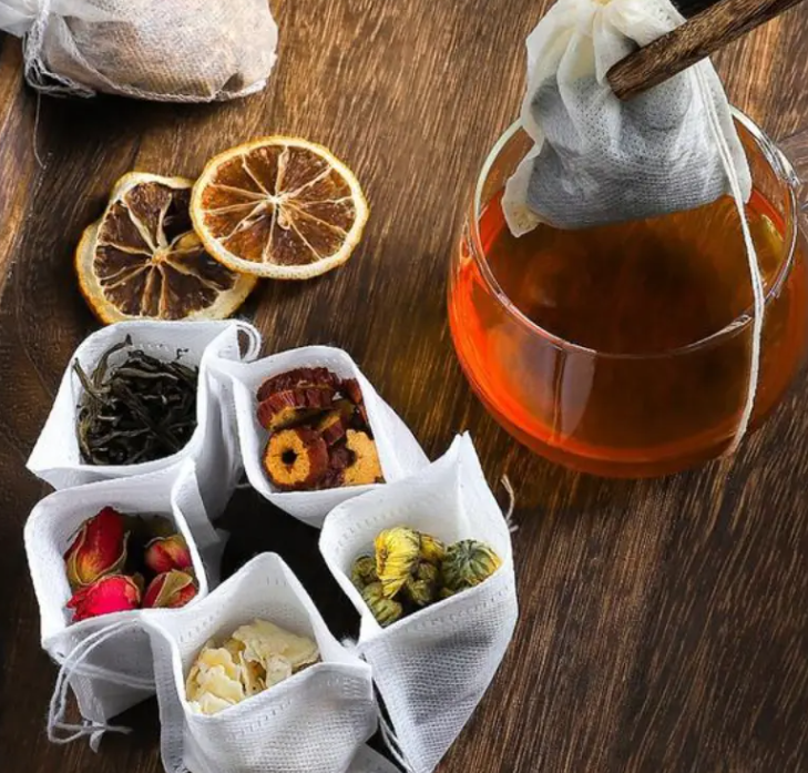 100 PCS. Biodegradable Paper Tea Bags - Teas & Accessories