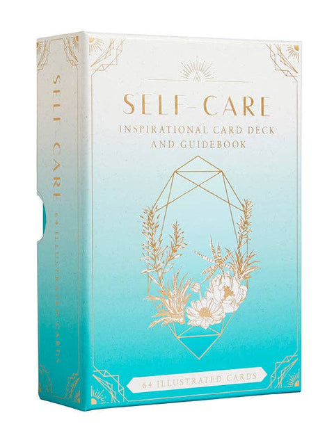 Self-Care Card Deck (64 Cards and 32-Page Guidebook) – Daily Prompts, Gratitude, and Self-Care Rituals