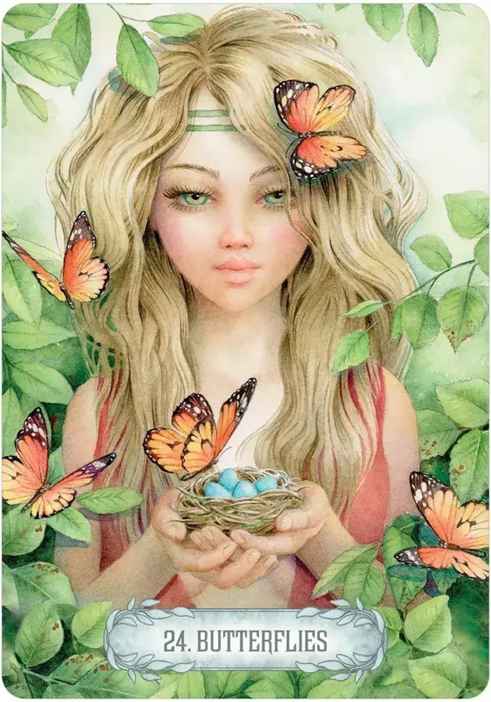 Enchanting Fantasy Oracle Deck by Scot Howden (49 Cards + Illustrated Guidebook)