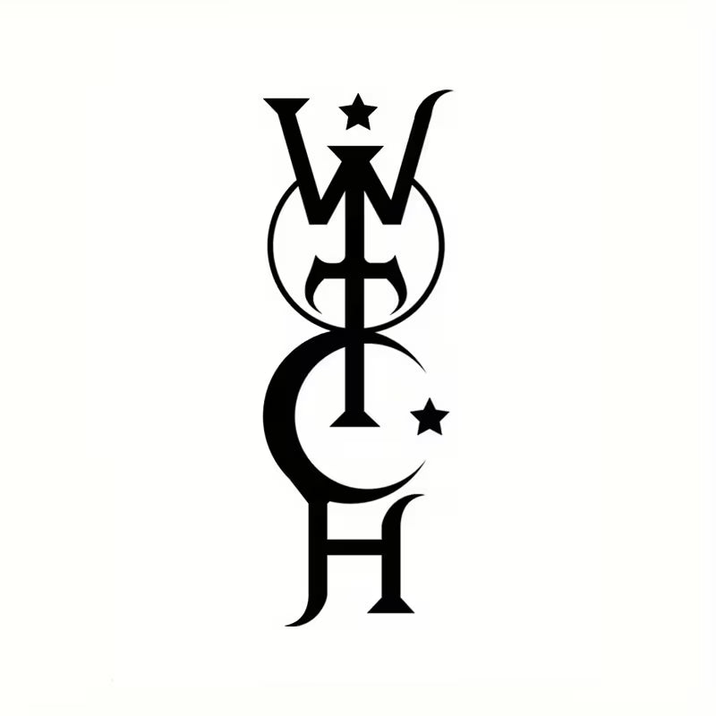 Witch Sigil Vinyl Bumper Sticker (5.5