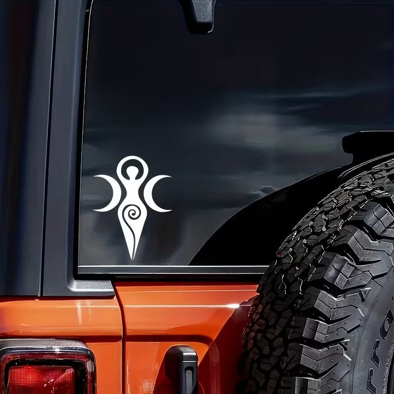 Goddess Vinyl Bumper Sticker (4.7