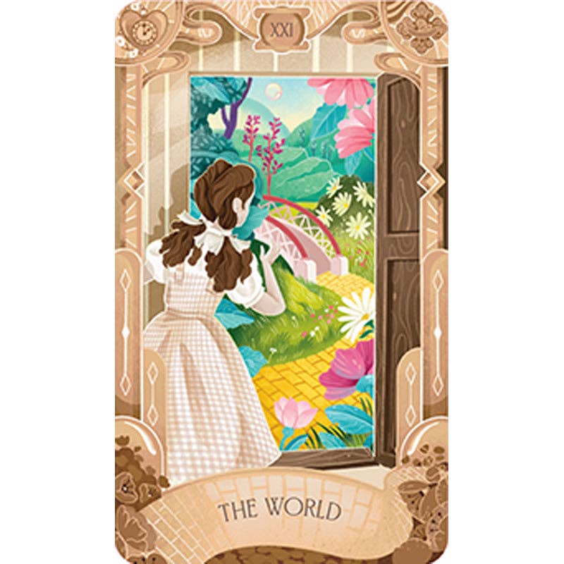 The Wizard of Oz Tarot Deck and Guidebook (Officially Licensed, 78 Cards and 128-Page Guidebook) – Deluxe Gift Box Set
