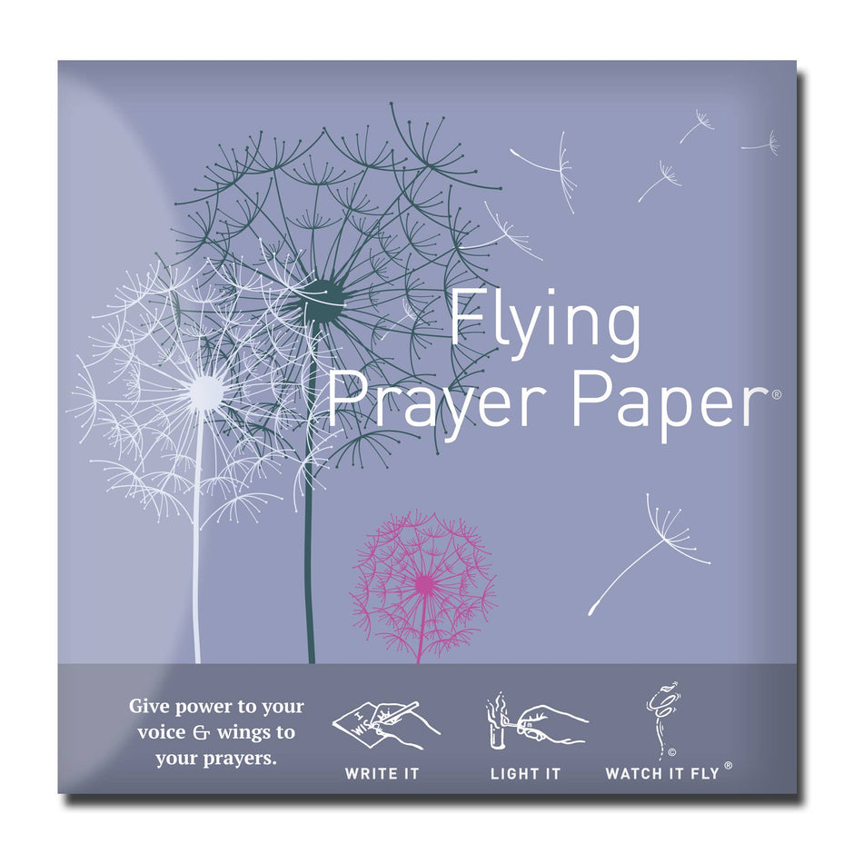 Flying Wish Paper Dandelion Prayer Wish-Making Kit