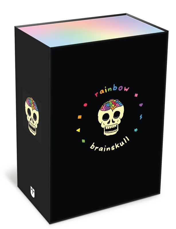 Rainbow Brainskull Oracle Deck by Ramin  Nazer: Mixed Media; 76 pages / English
