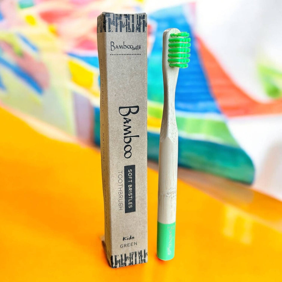 Bamboo Kids Toothbrush |  Rainbow