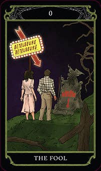 Beetlejuice Tarot Deck and Guide (Officially Licensed, 78 Cards and Fold-Out Map) – Major and Minor Arcana Gift Set
