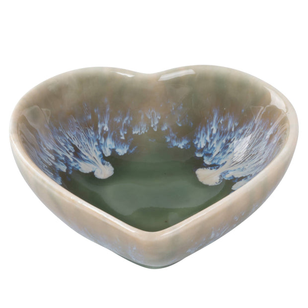 Heart Shape Ceramic Trinket Holder (Approx. 3.25" x 3.25")