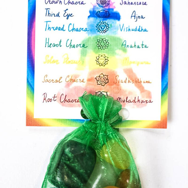 Abundance Crystal Tumble Healing Bag