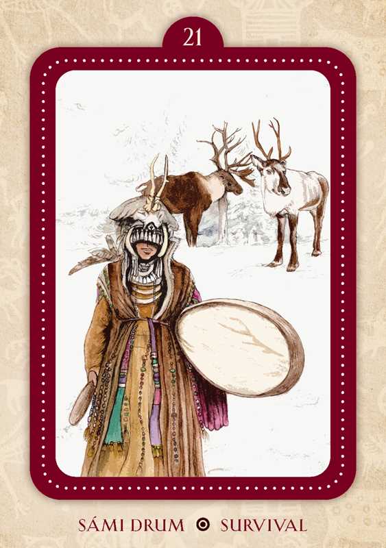 Spirit of the Drum Oracle by Barbara Meiklejohn-Free – 136 Pages (English)
