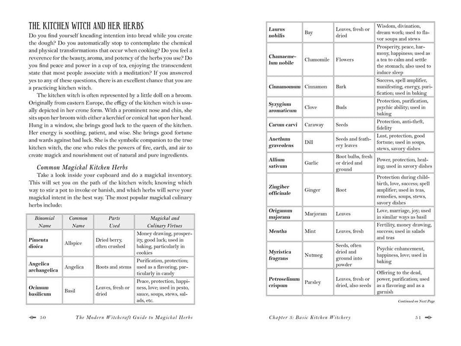 Modern Witchcraft Guide to Magickal Herbs (Hardcover) by Judy Ann Nock – 240 Pages (English)