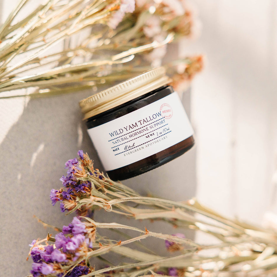 Wild Yam Tallow (2oz) Hormone Balance Cream