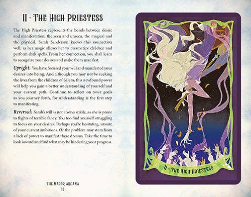Hocus Pocus: The Official Tarot Deck and Guidebook (Officially Licensed, 78 Cards and 128-Page Guidebook) – Deluxe Gift Box Set