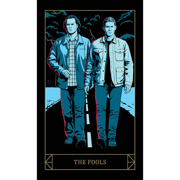Supernatural Tiny Tarot Deck and Guidebook (78 Mini Cards and 128-Page Guidebook) – Miniature Tarot in a Decorative Tin