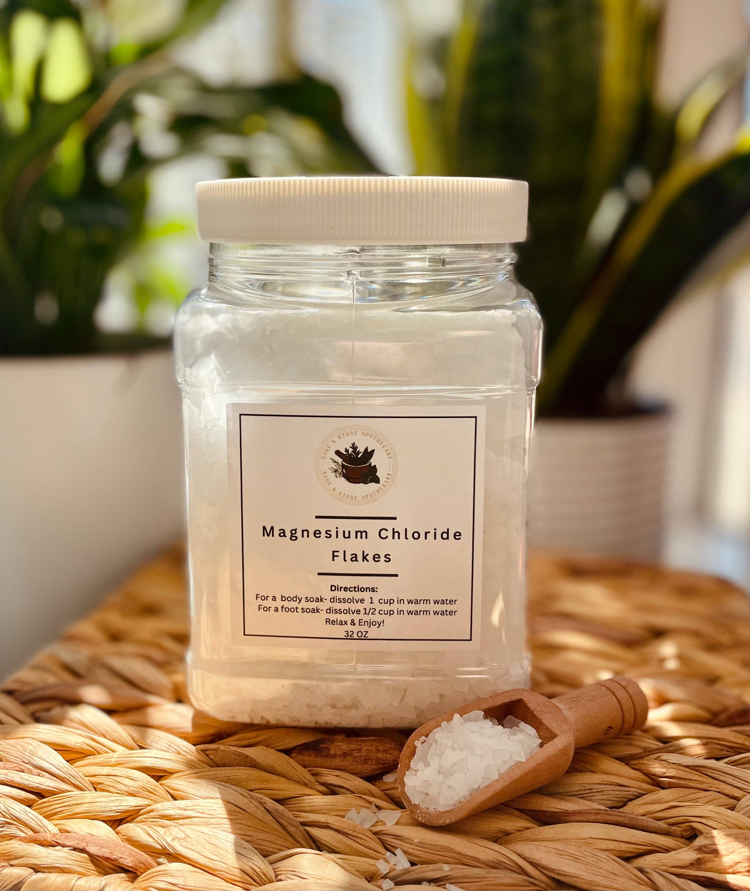 Magnesium Chloride Flakes (32 oz)