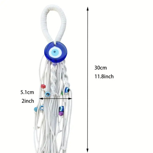 2D Door Handle Pendant Evil Eye – Protective Charm Modern Design and Everyday Security