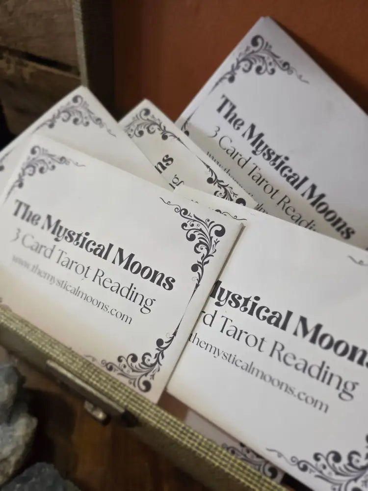 🔮✨ 3 Card Tarot Psychic Reading – Printed Insight for Your Life’s Journey! 🌟