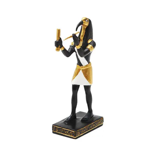 📜✨ 3’’ Thoth Statue – Egyptian God of Wisdom & Magic! 🪶🌙 - Statues