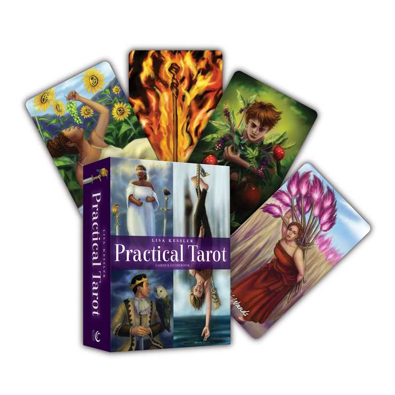 Practical Tarot (192 Pages, English) by Lisa Kessler – An Easy, Real-Life Guide to Reading Tarot