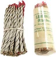 Lemongrass Rope Incense – Fresh, Clean Scent for Energy Clearing and Uplifting Vibes