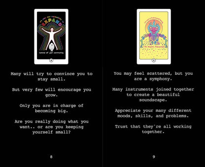 Rainbow Brainskull Oracle Deck by Ramin  Nazer: Mixed Media; 76 pages / English